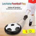 Wholesale Air Power Hover Ball Soccer Football with Foam Bumpers and Light Up LED Lights (Black)